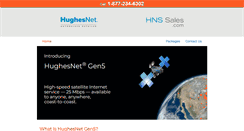 Desktop Screenshot of hnssales.com